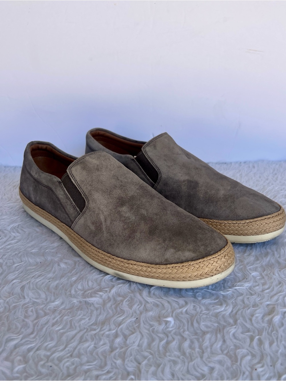 Timberland Gateway Pier Suede Slip-On Shoes Grey Men’s Size 13 Pre- Owned